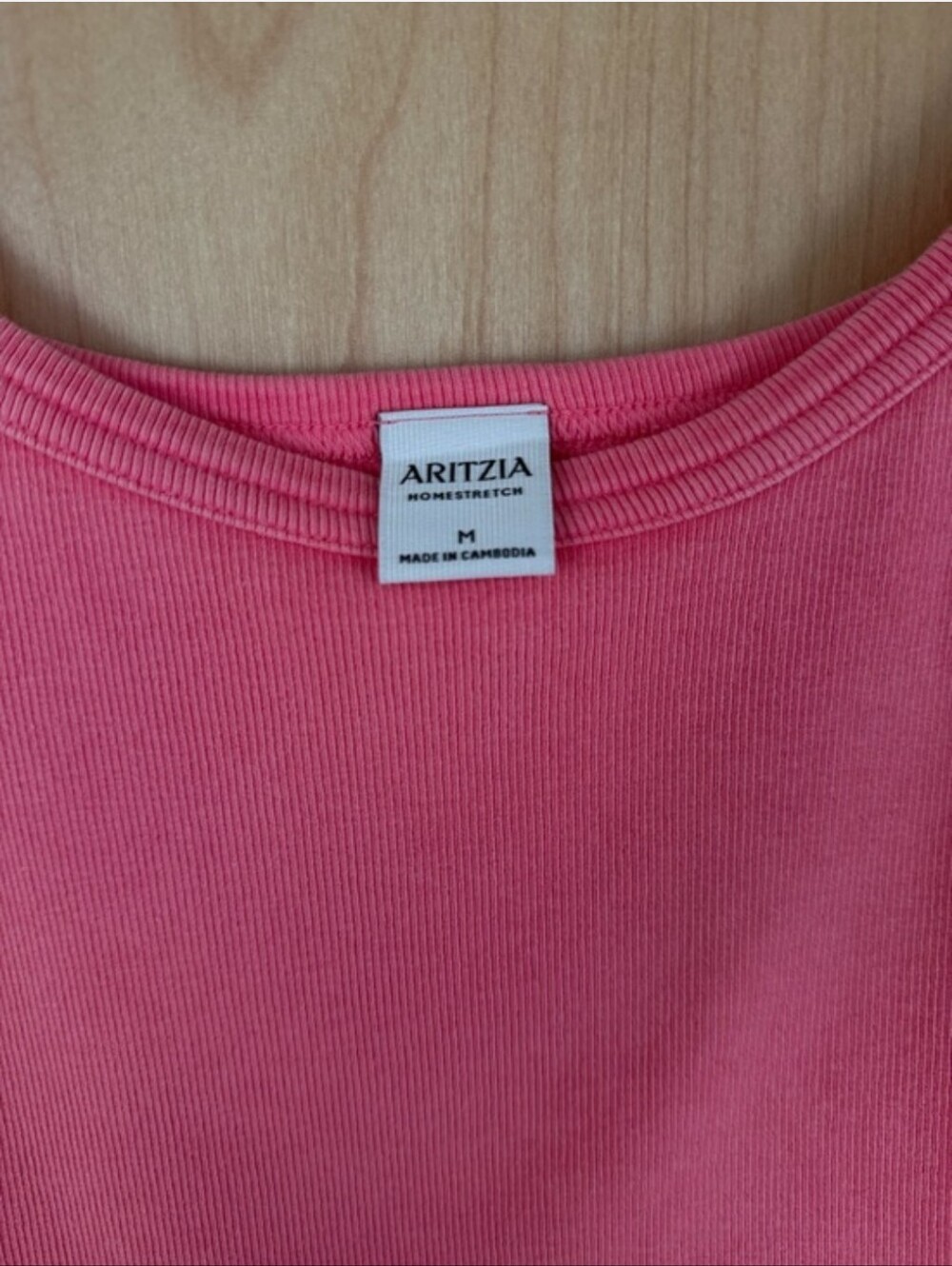 Aritzia HomeStretch Rib Scoopneck Cami Tank - Picture 2 of 3